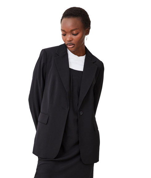 Harrie Suiting Single Breasted - Black