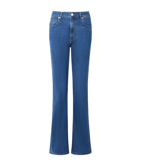 Toms Denim Flared Jeans - Blue