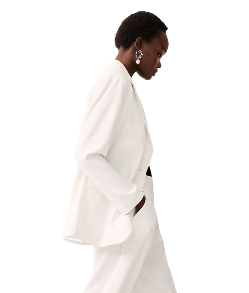 Harrie Suiting Single Breasted - Cream