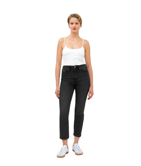 Stretch Cigarette Ankle Denim