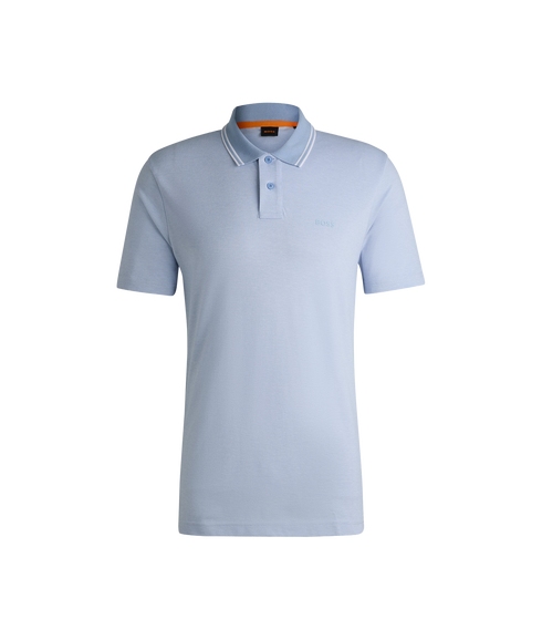 Oxford Polo Shirt - Open Blue