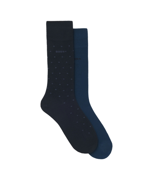 2-Pack Mini Dot Bambo - Dark Blue