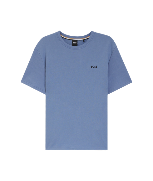 Waffle T-Shirt - Light/Pastel Blue