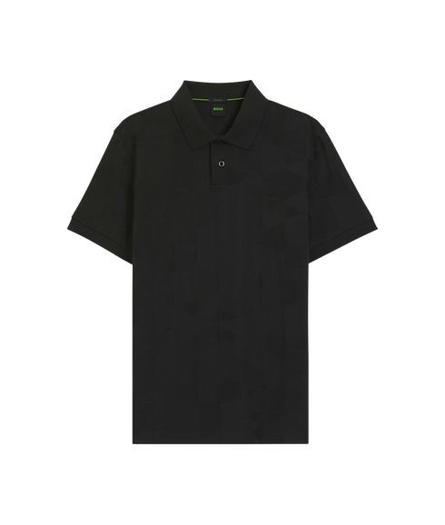 Network Polo Shirt - Black