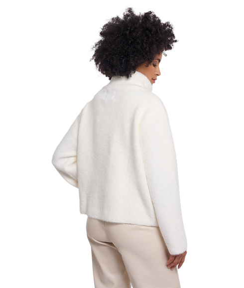Beth Double Breasted Jacket - Snow White