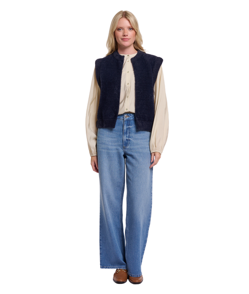 Elona Waistcoat - Dark Navy