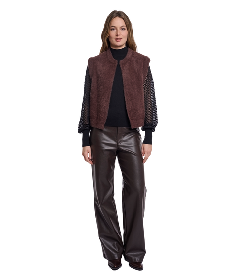 Elona Waistcoat - Coffee Roast