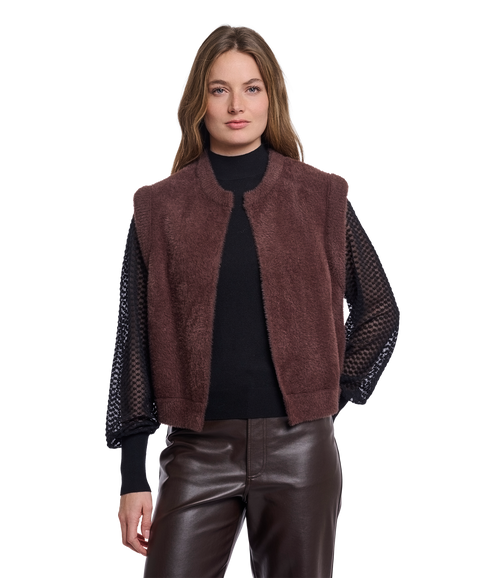Elona Waistcoat - Coffee Roast