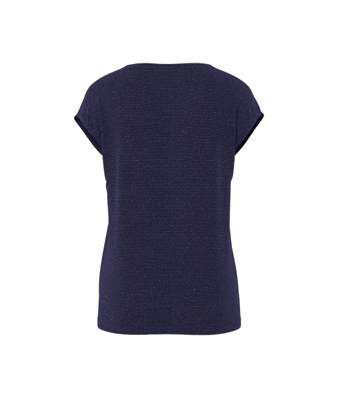 Billo Tee Lurex Stripes Jrs Bc - Sky Captain Multi Lurex