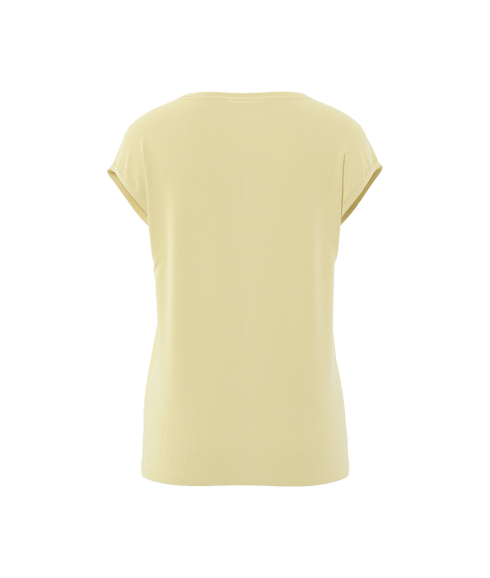 Billo Tee Lurex Stripes Jrs Bc - Yellow