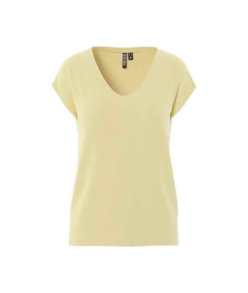 Billo Tee Lurex Stripes Jrs Bc - Yellow