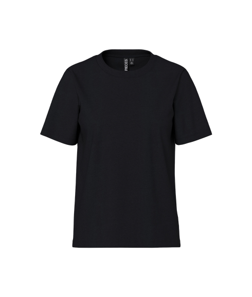 Ria Ss Solid Tee Jrs Bc - Black
