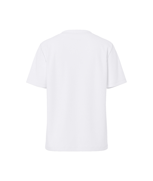 Ria Ss Solid Tee Jrs Bc - White