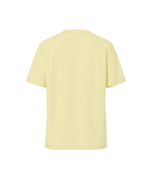 Ria Ss Solid Tee Jrs Bc - Yellow