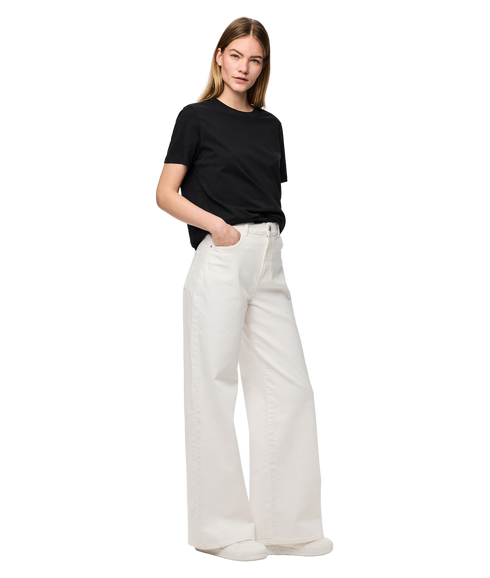 Selma Hw Wide Jeans - Bright White