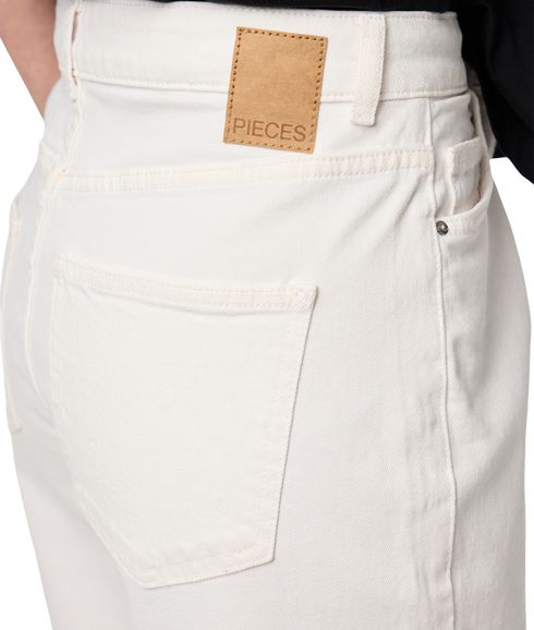Selma Hw Wide Jeans - Bright White