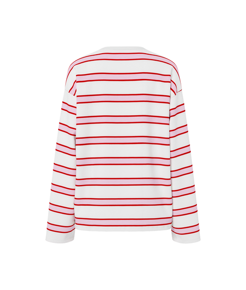 Mila Ls Loose Tee Jrs Bc - Purple