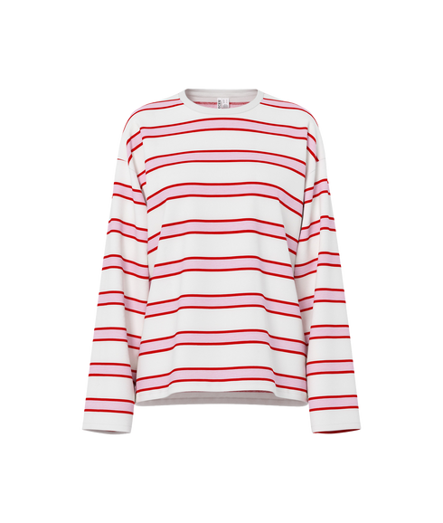 Mila Ls Loose Tee Jrs Bc - Purple