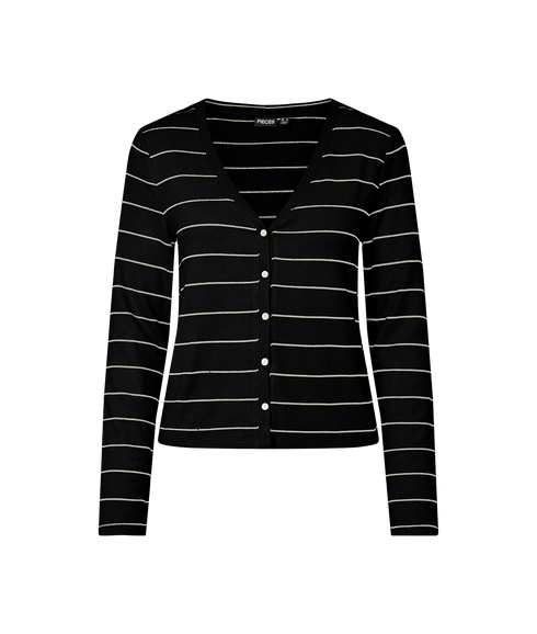 Bria Ls Cardigan Jrs Bc - Black