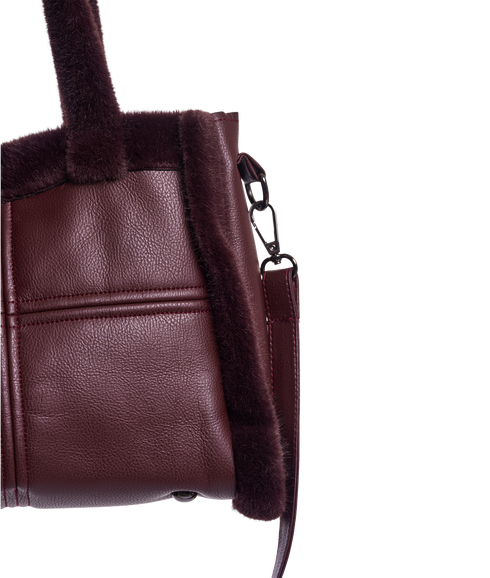Jasha Small Shopper - Fudge Cloak