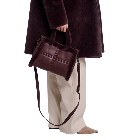 Jasha Small Shopper - Fudge Cloak