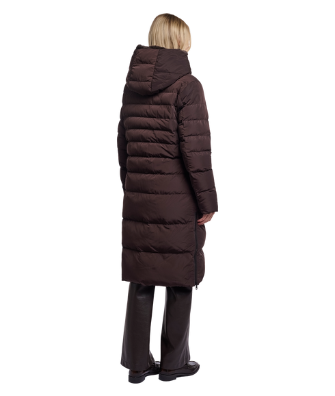 Keilafur Long Padded Coat - Peated