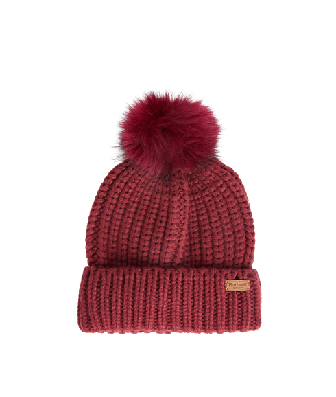 Saltburn Beanie & Scarf Gift Set - Cranberry