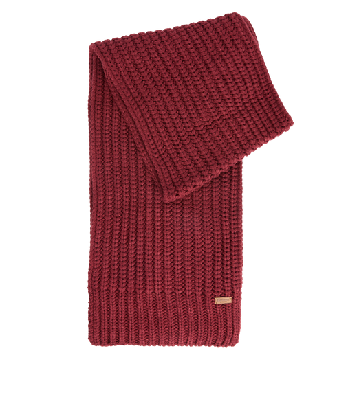 Saltburn Beanie & Scarf Gift Set - Cranberry