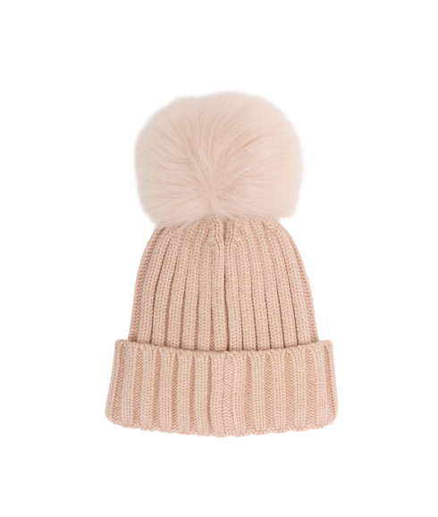 Conway Knitted Beanie Hat - Nutmeg