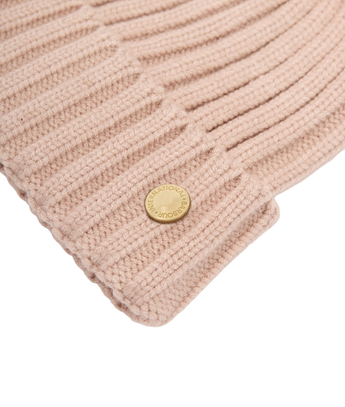 Conway Knitted Beanie Hat - Nutmeg