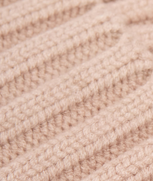 Conway Knitted Beanie Hat - Nutmeg