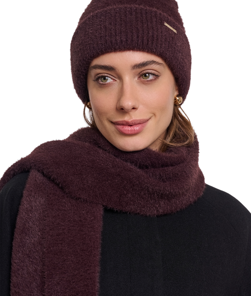 Loes Beanie - Fudge Cloak