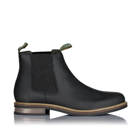 Farsley Leather Chelsea Boots - Black