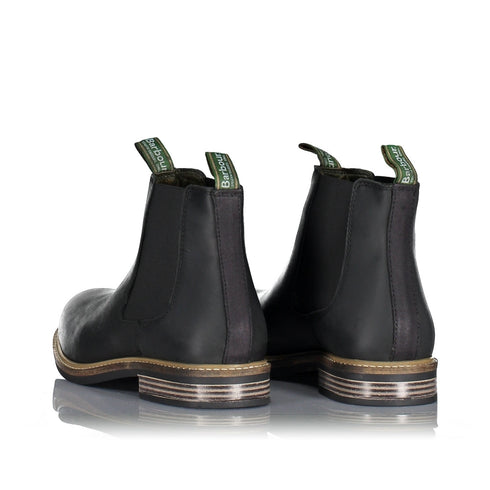 Farsley Leather Chelsea Boots - Black
