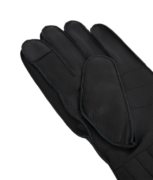Leather Utility Gloves - Black