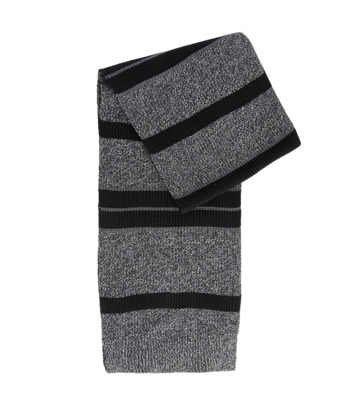 Boston Beanie & Scarf Gift Set - Black/Grey