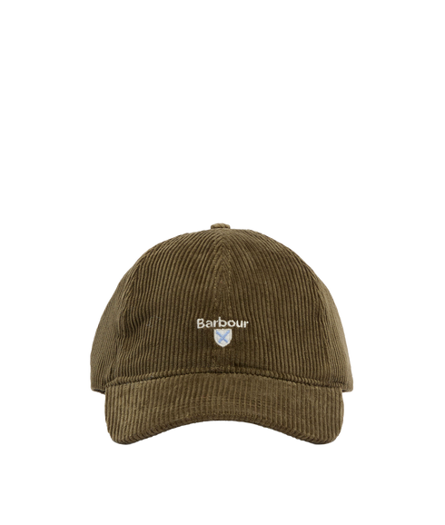Preston Cord Cap - Olive