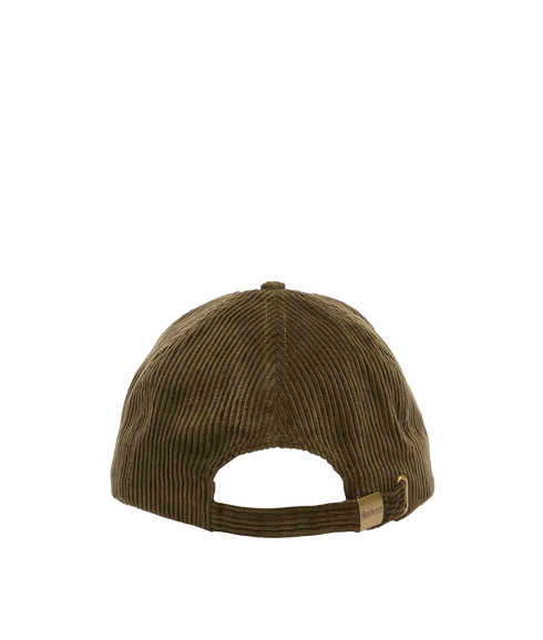 Preston Cord Cap - Olive