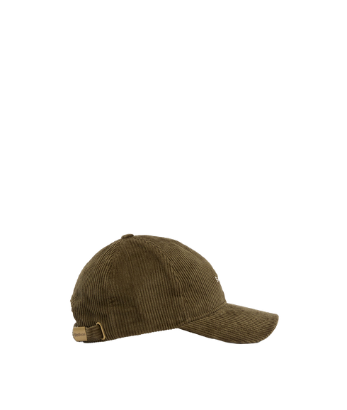 Preston Cord Cap - Olive