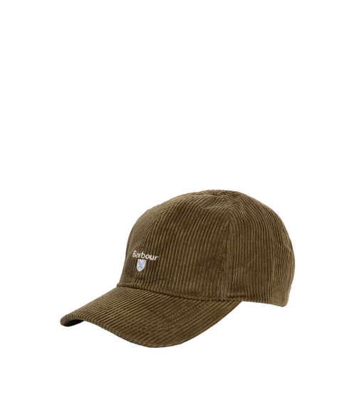 Preston Cord Cap - Olive