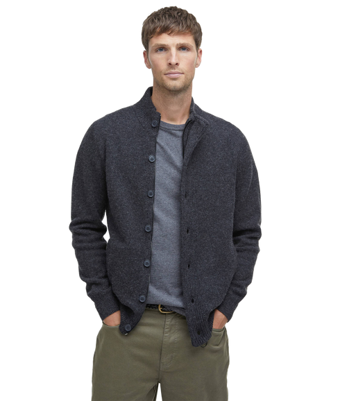 Ess Patch Zip - Charcoal Marl