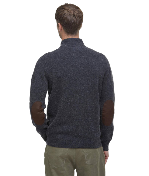 Ess Patch Zip - Charcoal Marl