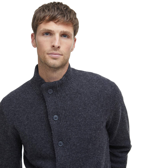 Ess Patch Zip - Charcoal Marl