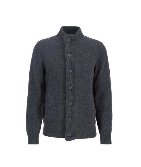 Ess Patch Zip - Charcoal Marl