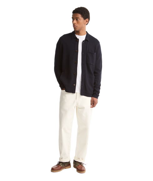 Bellam Knitted Cardigan - Navy
