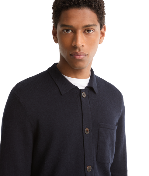 Bellam Knitted Cardigan - Navy