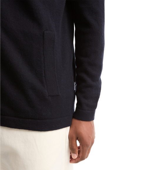 Bellam Knitted Cardigan - Navy