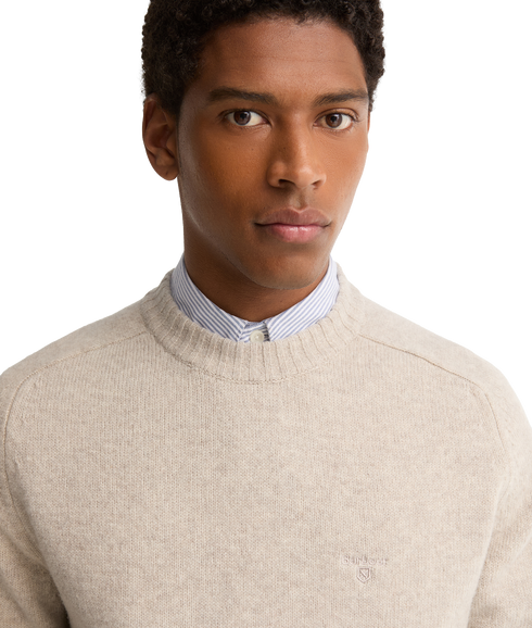 Newtown Crew Neck Sweater - Light Grey