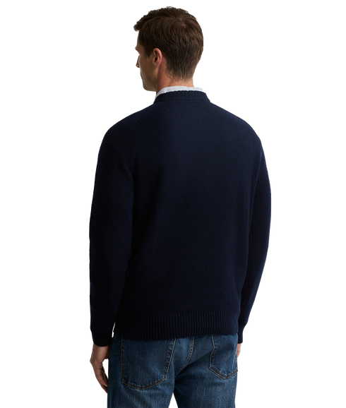 Newtown Crew Neck Sweater - Navy