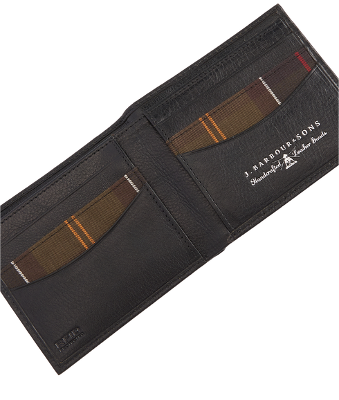 Colwell Leather Billfold Wallet - Black